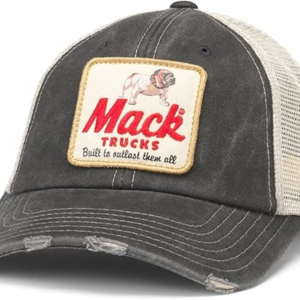Mack Trucks Patch Unisex Adjustable Snapback Baseball Hat with Mack Trucks Patch